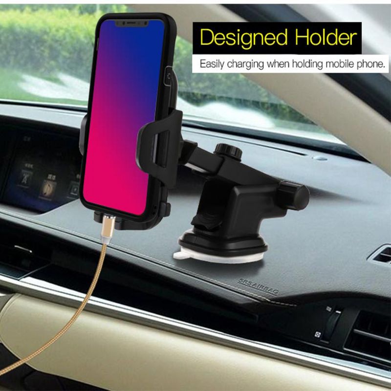 Laptop, Telefoane si Tablete - Telefoane mobile si accesorii - Accesorii Telefoane - Suport si docking telefoane - Suport Telefon Auto Bord / Parbriz - Yesido Extendable Arm (C23) - Negru - Infinity.ro