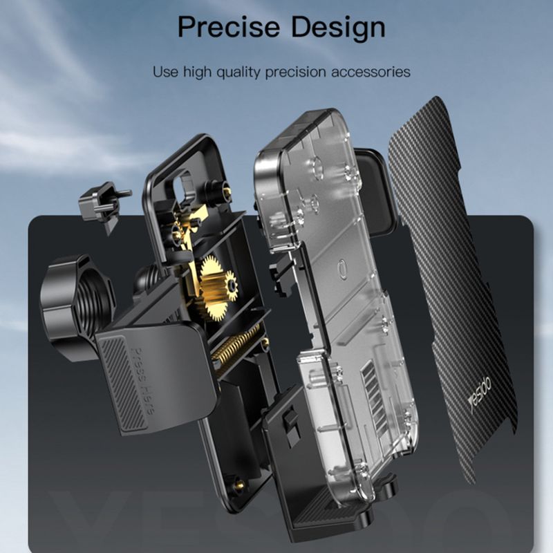 Laptop, Telefoane si Tablete - Telefoane mobile si accesorii - Accesorii Telefoane - Suport si docking telefoane - Suport Auto cu Prindere de Bord si Parbriz - Yesido (C173) - Negru - Infinity.ro