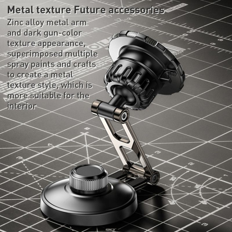 Laptop, Telefoane si Tablete - Telefoane mobile si accesorii - Accesorii Telefoane - Suport si docking telefoane - Suport auto, prindere bord - Yesido (C198) - Gri - Infinity.ro