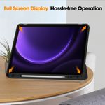 Laptop, Telefoane si Tablete - Tablete si accesorii tablete - Accesorii Tablete - Huse tablete - Husa pentru Samsung Galaxy Tab S9 FE - Techsuit Flex Trifold - Negru - Infinity.ro