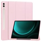 Laptop, Telefoane si Tablete - Tablete si accesorii tablete - Accesorii Tablete - Huse tablete - Husa pentru Samsung Galaxy Tab S9 FE Plus - Techsuit Flex Trifold - Roz - Infinity.ro