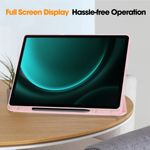 Laptop, Telefoane si Tablete - Tablete si accesorii tablete - Accesorii Tablete - Huse tablete - Husa pentru Samsung Galaxy Tab S9 FE Plus - Techsuit Flex Trifold - Roz - Infinity.ro