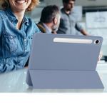 Laptop, Telefoane si Tablete - Tablete si accesorii tablete - Accesorii Tablete - Huse tablete - Husa pentru Samsung Galaxy Tab S9 FE - Techsuit Flex Trifold - Albastru inchis - Infinity.ro