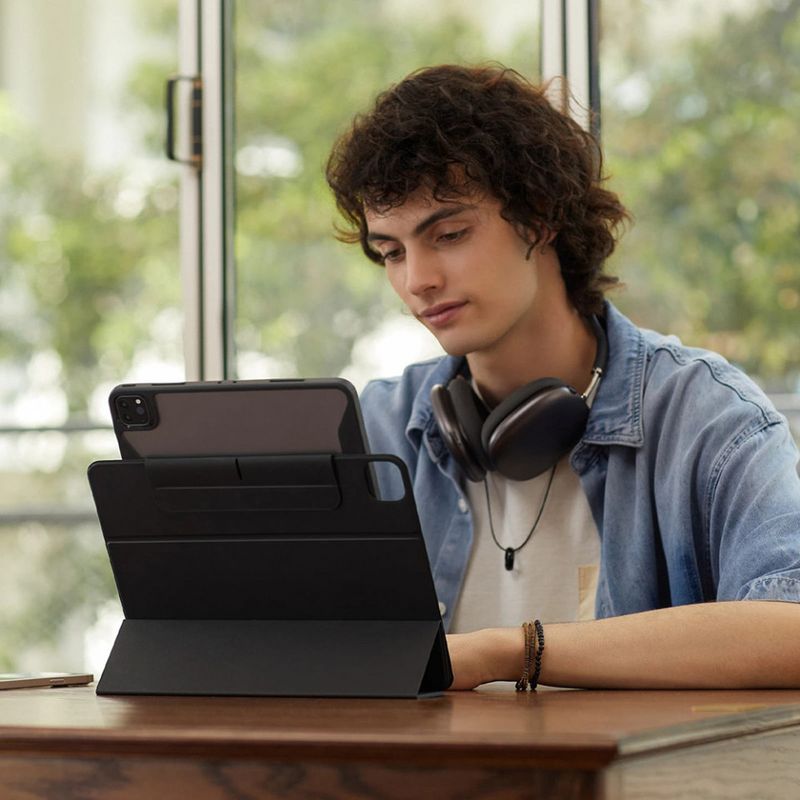 Laptop, Telefoane si Tablete - Tablete si accesorii tablete - Accesorii Tablete - Huse tablete - Husa pentru iPad Pro 11" 2021 / 2022 - ESR Rebound Hybrid - Gri - Infinity.ro