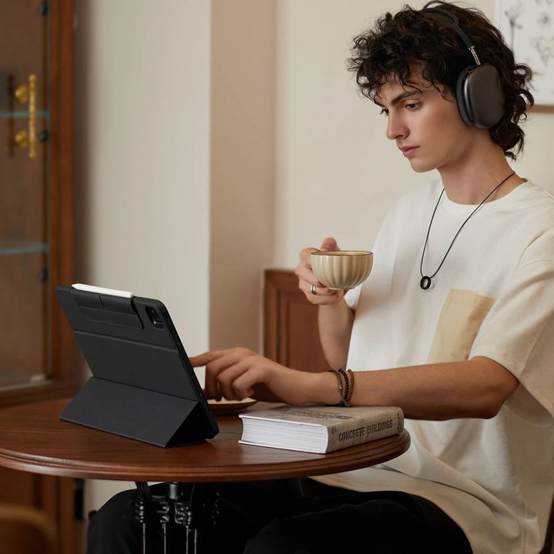 Laptop, Telefoane si Tablete - Tablete si accesorii tablete - Accesorii Tablete - Huse tablete - Husa pentru iPad Pro 11" 2021 / 2022 - ESR Rebound Hybrid - Gri - Infinity.ro