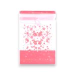 Market - Cadouri - Pungi cadou si accesorii - Set 5 pungi cu panglica pentru cadou Crisalida, 23 x 34 cm, Transparent roz - Infinity.ro