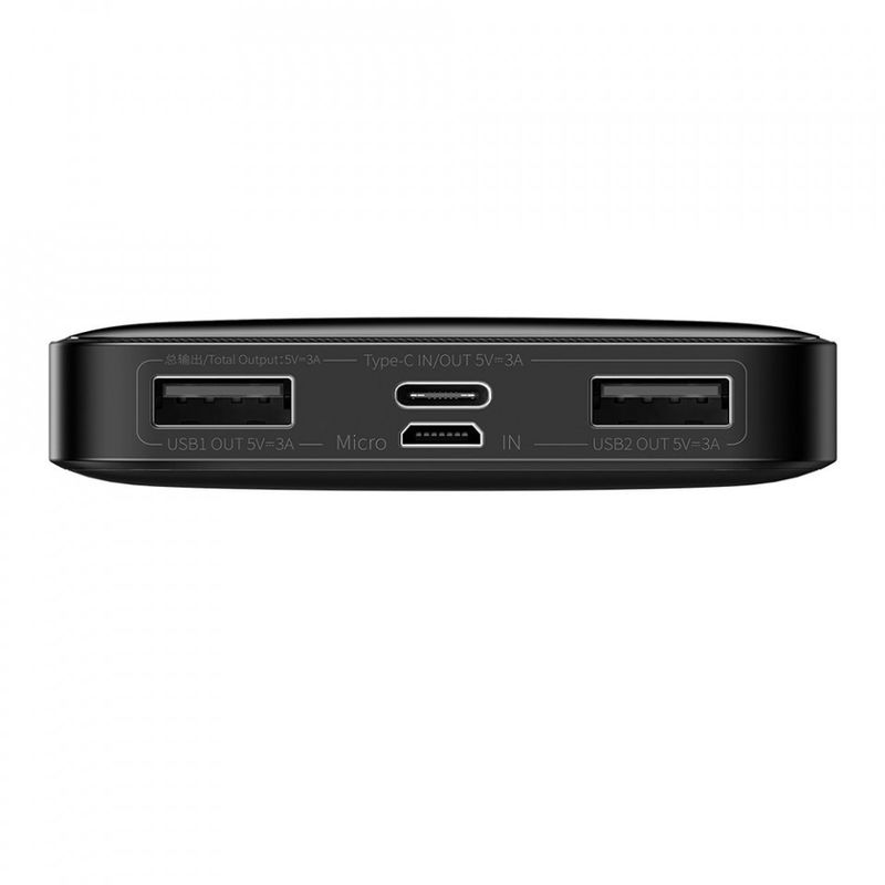 Laptop, Telefoane si Tablete - Telefoane mobile si accesorii - Accesorii Telefoane - Baterii externe - Baterie externa 10000mAh, 15W - Baseus Bipow Digital Display (PPBD050001) - Negru - Infinity.ro