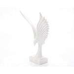 Casa si Gradina - Decoratiuni - Obiecte decorative - Accesorii decorative - Statueta "Bird" White din rasina - Infinity.ro