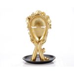 Casa si Gradina - Decoratiuni - Obiecte decorative - Accesorii decorative - Statueta "Crown Gold" din rasina - Infinity.ro