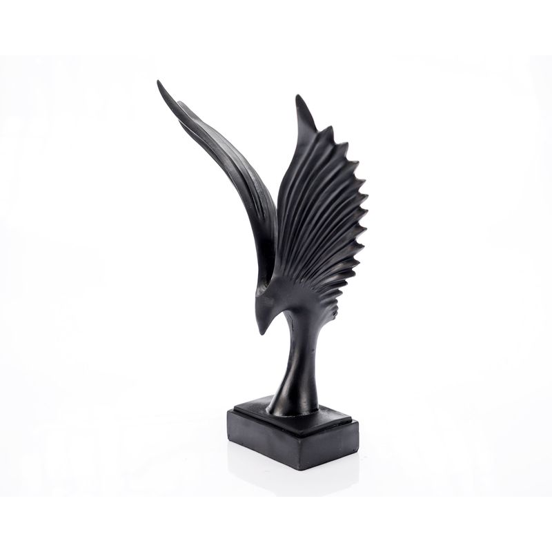 Casa si Gradina - Decoratiuni - Obiecte decorative - Accesorii decorative - Statueta "Bird" Black din rasina - Infinity.ro