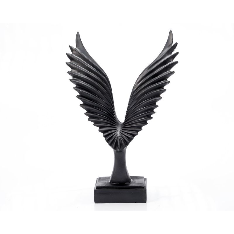 Casa si Gradina - Decoratiuni - Obiecte decorative - Accesorii decorative - Statueta "Bird" Black din rasina - Infinity.ro