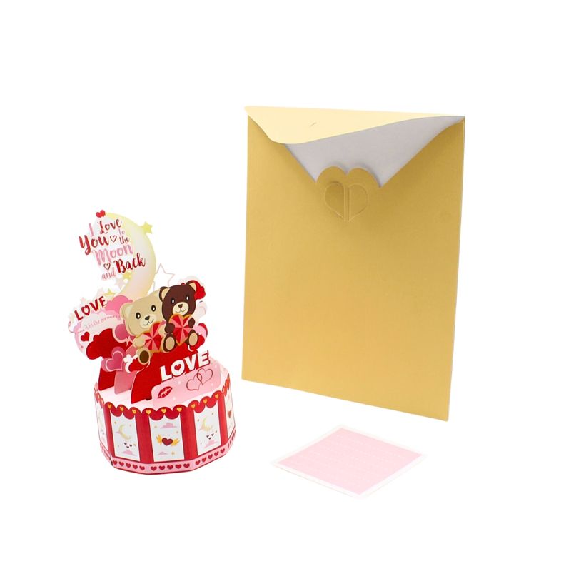 Market - Cadouri - Felicitari - Decoratiune din hartie Magic Pop-Ups Love - Infinity.ro