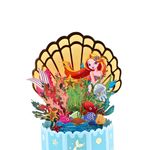 Market - Cadouri - Felicitari - Decoratiune din hartie Magic Pop-Ups Sirena - Infinity.ro