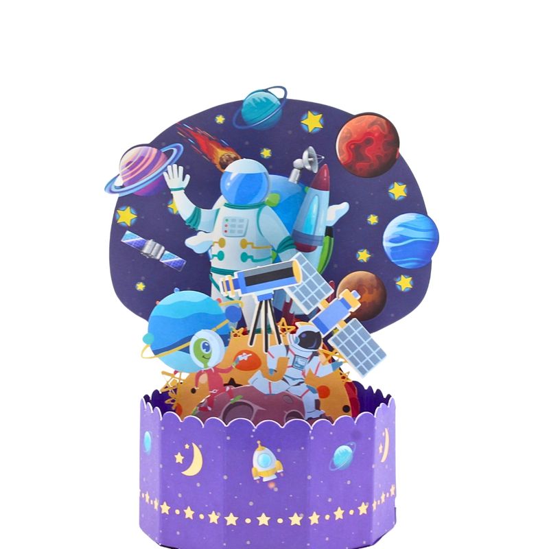 Market - Cadouri - Felicitari - Decoratiune din hartie Magic Pop-Ups Space - Infinity.ro