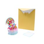 Market - Cadouri - Felicitari - Decoratiune din hartie Magic Pop-Ups Unicorn cu baloane - Infinity.ro