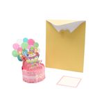 Market - Cadouri - Felicitari - Decoratiune din hartie Magic Pop-Ups La multi ani - Infinity.ro