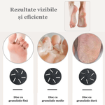 Ingrijire personala si Cosmetice - Manichiura si pedichiura - Pile cosmetice - Pila electrica pentru talpi si calcaie cu set de accesorii ESPRODYS, Incarcare USB, Indepartare piele moarta, negru - Infinity.ro