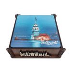 Casa si Gradina - Bucatarie si vesela - Vesela si tacamuri - Vesela pentru servire - Set 6 suport de pahare in cutie patrata, l9.5xl9.5x0.5 cm, EHA - Model 2 - Infinity.ro