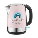 Electronice si Electrocasnice - Electrocasnice bucatarie - Preparare bauturi - Fierbatoare de apa - Fierbator electric editie limitata Trisa Good Vibes 6439.8612 - Infinity.ro