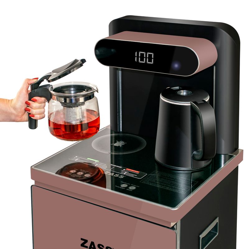Casa si Gradina - Mobilier - Organizare si depozitare - Dozatoare/dispensere de apa - Dozator apa de podea ZASS ZWD 23 WF cu sistem de filtrare si Tea Bar - Infinity.ro