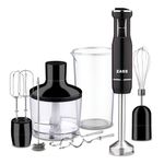 Electronice si Electrocasnice - Electrocasnice bucatarie - Mixere, tocatoare & roboti de bucatarie - Blendere si mini tocatoare - Set blender multifunctional cu tija lunga ZASS ZHB 12 MF - Infinity.ro
