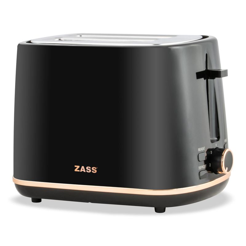 Electronice si Electrocasnice/Electrocasnice bucatarie/Preparare paine/Prajitoare de paine - Prajitor de paine ZASS Rose Gold ZST 20 - Infinity.ro