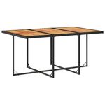 Casa si Gradina - Gradina si terasa - Mobilier exterior - Seturi mobila gradina - Set mobilier de exterior cu perne, 11 piese, negru, poliratan - Infinity.ro