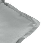 Casa si Gradina - Textile si covoare - Perne si pilote - Perne decorative - Perne scaun cu spatar scund 2 buc. melanj gri 100x50x7cm textil, gri deschis melange - Infinity.ro