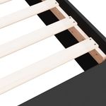 Casa si Gradina - Mobilier - Paturi si accesorii - Paturi - Cadru de pat, negru, 140x190 cm, lemn prelucrat - Infinity.ro