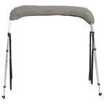Auto si Moto - Ambarcatiuni - Accesorii ambarcatiuni - Parasolar Bimini 4 arcuri pereti laterali, 243x(185-198)x137 cm, gri antracit - Infinity.ro