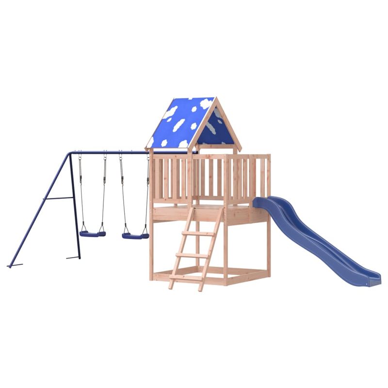 Jucarii, Copii si Bebe - Jucarii si jocuri - Jucarii de exterior - Spatii de joaca si accesorii - Set de joaca pentru exterior, lemn masiv de douglas - Infinity.ro