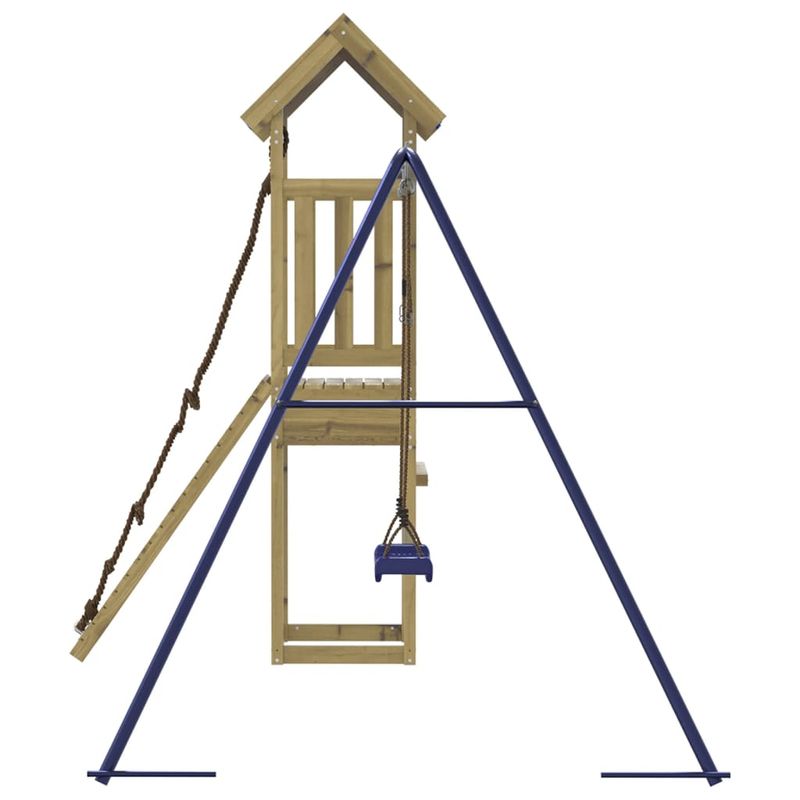 Jucarii, Copii si Bebe - Jucarii si jocuri - Jucarii de exterior - Spatii de joaca si accesorii - Set de joaca pentru exterior, lemn de pin impregnat - Infinity.ro