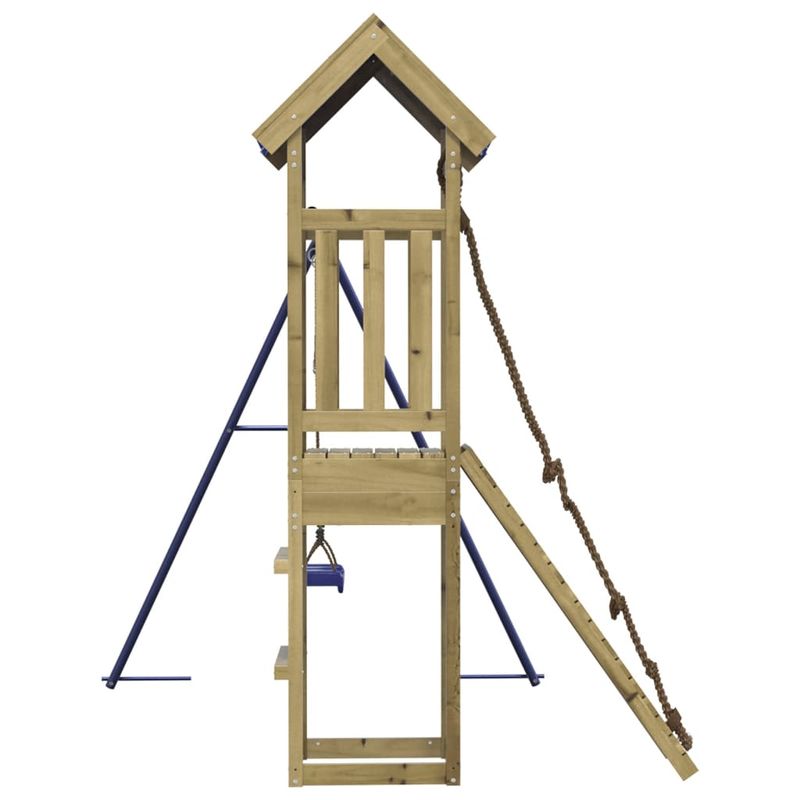 Jucarii, Copii si Bebe - Jucarii si jocuri - Jucarii de exterior - Spatii de joaca si accesorii - Set de joaca pentru exterior, lemn de pin impregnat - Infinity.ro