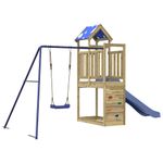 Jucarii, Copii si Bebe - Jucarii si jocuri - Jucarii de exterior - Spatii de joaca si accesorii - Set de joaca pentru exterior, lemn de pin impregnat - Infinity.ro