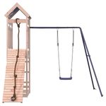 Jucarii, Copii si Bebe - Jucarii si jocuri - Jucarii de exterior - Spatii de joaca si accesorii - Set de joaca pentru exterior, lemn masiv de douglas - Infinity.ro