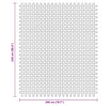 Sport si Outdoor - Camping - Accesorii corturi - Covoras de camping, antracit, 2,5x2 m - Infinity.ro