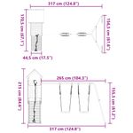 Jucarii, Copii si Bebe - Jucarii si jocuri - Jucarii de exterior - Spatii de joaca si accesorii - Set de joaca pentru exterior, lemn de pin impregnat - Infinity.ro