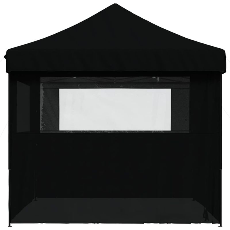 Casa si Gradina - Gradina si terasa - Umbrele si pavilioane - Pavilioane - Cort pliabil pentru petreceri cu 4 pereti laterali, negru - Infinity.ro