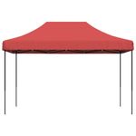 Casa si Gradina - Gradina si terasa - Umbrele si pavilioane - Pavilioane - Cort de petrecere pliabil Pop-Up, 410x279x315 cm, visiniu - Infinity.ro