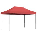 Casa si Gradina - Gradina si terasa - Umbrele si pavilioane - Pavilioane - Cort de petrecere pliabil Pop-Up, 410x279x315 cm, visiniu - Infinity.ro