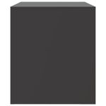 Casa si Gradina - Mobilier - Comode si corpuri - Comode - Dulap TV, negru, 67x39x44 cm, otel - Infinity.ro