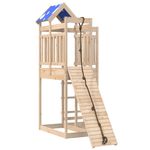 Jucarii, Copii si Bebe - Jucarii si jocuri - Jucarii de exterior - Spatii de joaca si accesorii - Set de joaca pentru exterior, lemn masiv de pin - Infinity.ro