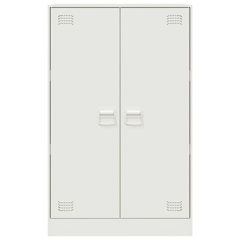 Casa si Gradina - Mobilier - Comode si corpuri - Comode - Servanta, alb, 67x39x107 cm, otel - Infinity.ro