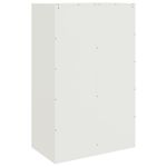 Casa si Gradina - Mobilier - Comode si corpuri - Comode - Servanta, alb, 67x39x107 cm, otel - Infinity.ro