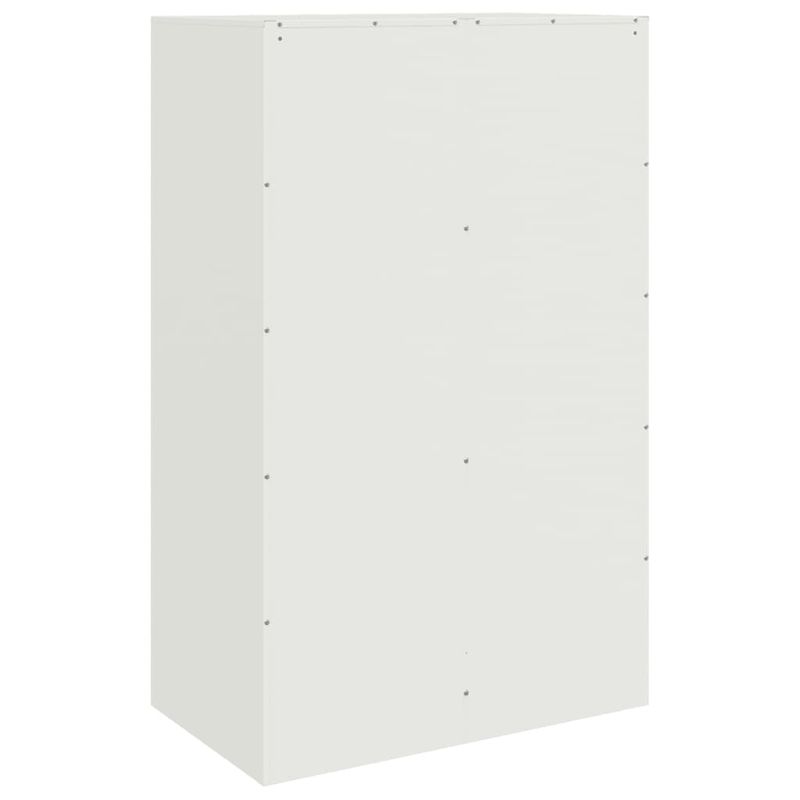 Casa si Gradina - Mobilier - Comode si corpuri - Comode - Servanta, alb, 67x39x107 cm, otel - Infinity.ro