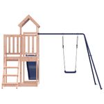 Jucarii, Copii si Bebe - Jucarii si jocuri - Jucarii de exterior - Spatii de joaca si accesorii - Set de joaca pentru exterior, lemn masiv de douglas - Infinity.ro