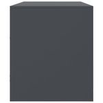 Casa si Gradina - Mobilier - Comode si corpuri - Comode - Comoda TV, antracit, 99x39x44 cm, otel - Infinity.ro