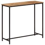 Casa si Gradina - Mobilier - Comode si corpuri - Console - Masa consola, 80x30x74 cm, lemn masiv de mango si fier - Infinity.ro