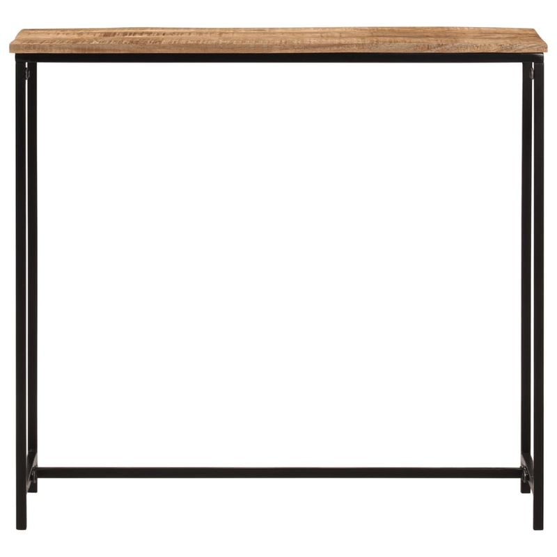 Casa si Gradina - Mobilier - Comode si corpuri - Console - Masa consola, 80x30x74 cm, lemn masiv de mango si fier - Infinity.ro