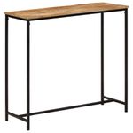 Casa si Gradina - Mobilier - Comode si corpuri - Console - Masa consola, 80x30x74 cm, lemn masiv de mango si fier - Infinity.ro
